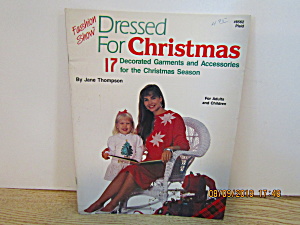 Plaid Craft Book Dressed For Christmas  #8562 (Image1)