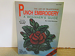 Plaid Book A Beginner's Guide To Punch Embroidery #8613 (Image1)