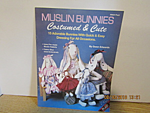 Plaid Book Muslin Bunnies Costumed & Cut  #8625 (Image1)