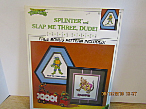 Plaid Cross Stitch Splinter & Slap Me Three,dude #9005