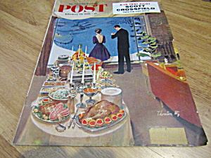 Vintage Magazine Saturday Evening Post Feb  20, 1960 (Image1)