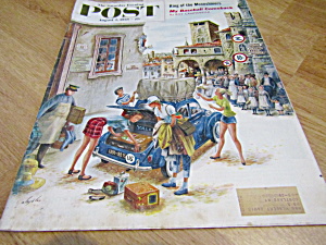Vintage Magazine Saturday Evening Post Aug 2,1958 (Image1)