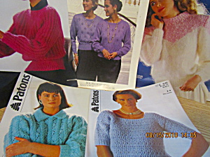  Patons Women's Pattern Sheet Sets #3 (Image1)