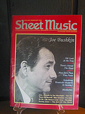 Sheet Music Magazine Joe Bushkin