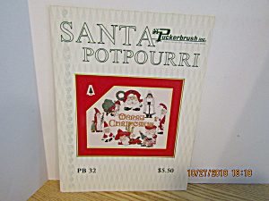 Puckerbrush Cross Stitch  Book  Santa Potpourri #32 (Image1)