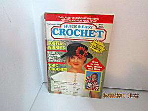 Vintage Craft Booklet Quick & Easy CrochetJuly/Aug 1992 (Image1)