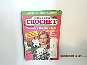 Vintage Craft Booklet Quick & Easy Crochet Mar/Apr 1996 (Image1)