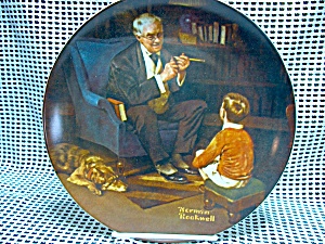 Rockwell Limited Edition Plate The Tycoon