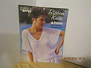 Susan Bates Patons Ribbon Knits Sweaters  #17730 (Image1)