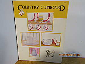 Scarlet Thread Counted Cross Stitch Country Cupboard #2 (Image1)