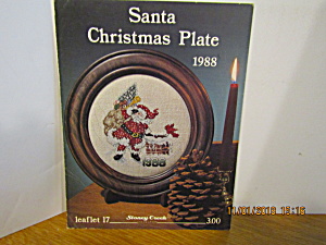Stoney Creek Collection Santa Christmas Plate 1988 #17 (Image1)