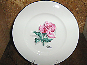 VintagSyracuse China IRon Wimm Rose Bread/Dessert Plate (Image1)