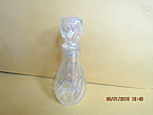 Vintage Refillable Clear Swirl Perfume Bottle (Image1)