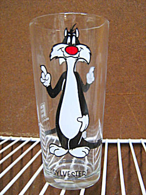 Vintage Pepsi Looney Toons Glass Sylvester (Image1)