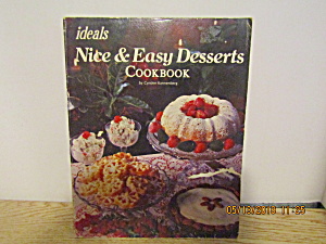 Vintage Ideals Nice & Easy Desserts Cookbook (Image1)