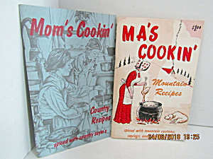 Vintage Set Of Two Mom's Cookin' Country & Mountain