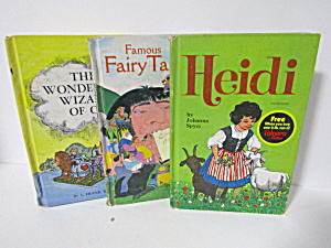 Whitman Classics Heidi Famous Fairy Tales  Wizard Of Oz (Image1)