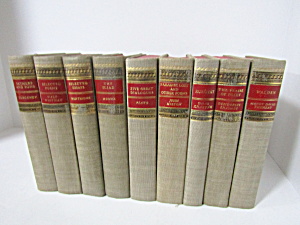 Vintage The Classics Club Book Set Nine Volumes