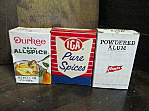 Vintage Set of Spice Boxes (Image1)