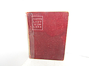 Vintage Book Scott's Lady Of The Lake