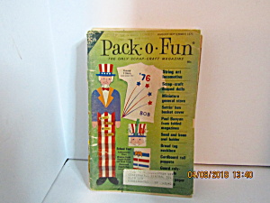 Vintage Pack-o-Fun Booklet  Aug/Sept 1975 (Image1)