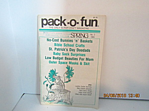 Vintage Pack-o-Fun Booklet  Spring 1984 #2 (Image1)