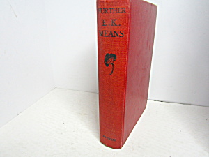 Vintage Rare Book Further by E.K.Means (Image1)