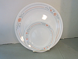 Corelle Apricot Grove Dinnerware 2-Piece Plate Set (Image1)