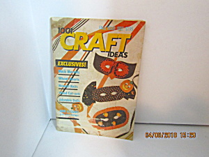 Vintage Booklet 1001 Craft Ideas Fall 1982 (Image1)