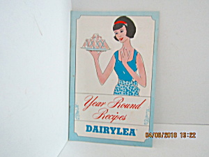 Vintage Booklet Year Around Recipes From Dairylea