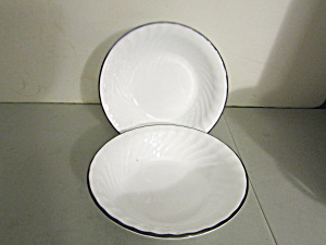 Corelle Enhancements Black Rim Large Cereal Bowl Set (Image1)