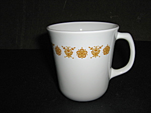 Vintage Corelle Golden Butterfly 8 Oz. Coffee Cup