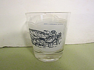 Vintage Currier & Ives Horse and Buggy Glass (Image1)