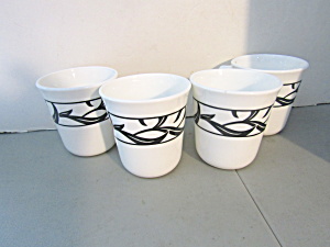 Vintage Corelle Lyrics Coffee Cup Set (Image1)