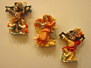 Collectible Inspirational Fridge Cross/Angel Magnet Set (Image1)