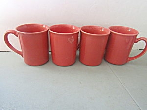 Vintage Corelle Four Rose Coffee Mugs (Image1)