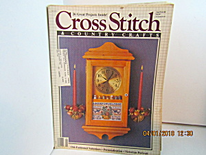 Cross Stitch & Country Crafts Magazine Jan/feb 1988