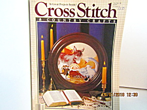 Cross Stitch & Country Crafts Magazine Nov/Dec 1988 (Image1)