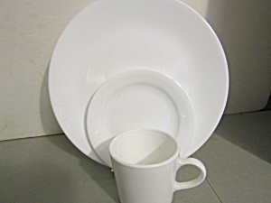 Corelle Winter White Dinnerware 12-Piece Set  (Image1)