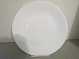Vintage Corelle Winter Frost White Dinner Plate  (Image1)