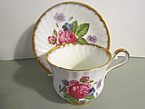 Vintage Royal Ardalt Bone China Teacup & Saucer (Image1)
