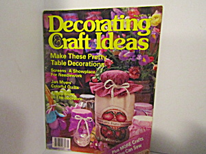Vintage Magazine Decorating & Craft Ideas March 1984 (Image1)