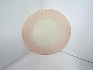 Vintage Fire King Pink Swirl Luncheon Plate (Image1)