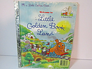 Vintage Golden Book Welcome to Little Golden Book Land (Image1)