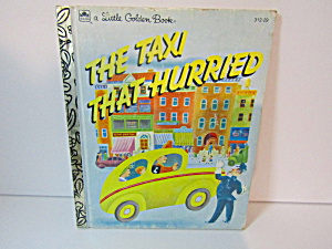 Vintage Golden Book The Taxi That Hurried  (Image1)