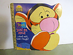  Shape Book Pooh Just Be Nice and Not Too Rough (Image1)