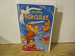 Vhs Tape Walt Disney Masterpiece Hercules