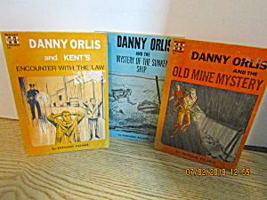 Vintage Three Book Set Of Danny Orlis Mysteries (Image1)