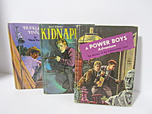 Vintage Junior Boys Adventures Book Set (Image1)