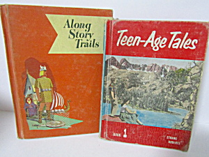 Vintage Books Teenage Tales & Along Story Trails (Image1)